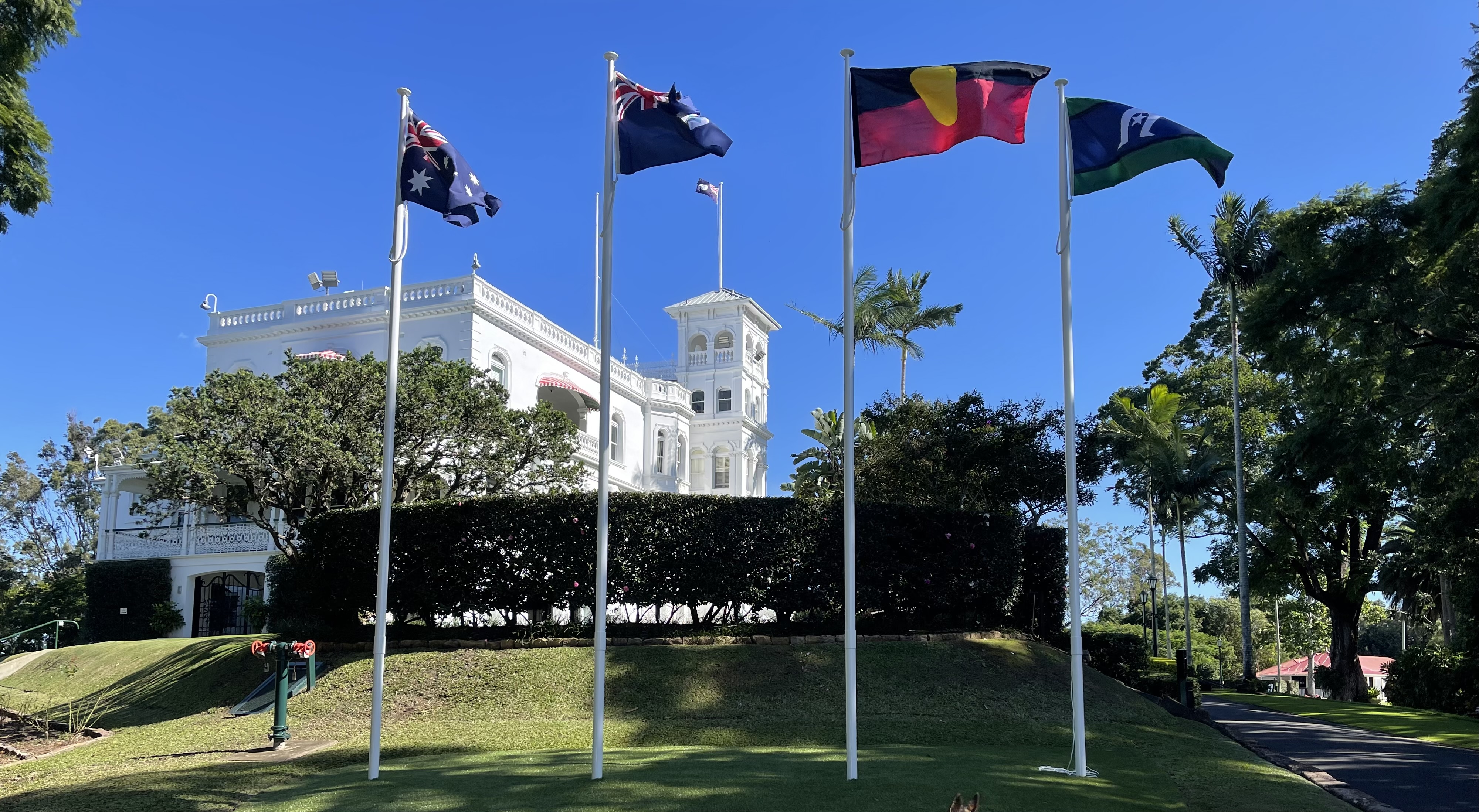 Flagpole Unveiling and National Reconciliation Week  Government House 